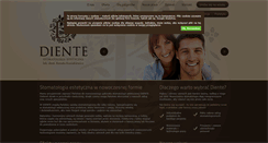 Desktop Screenshot of diente.pl
